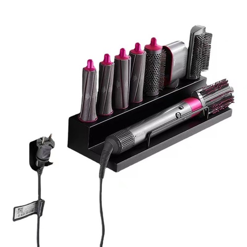 Dyson Hair Styler Storage Shaped Stand No Screwing Required Wall Mounted Hair Dryer Rack