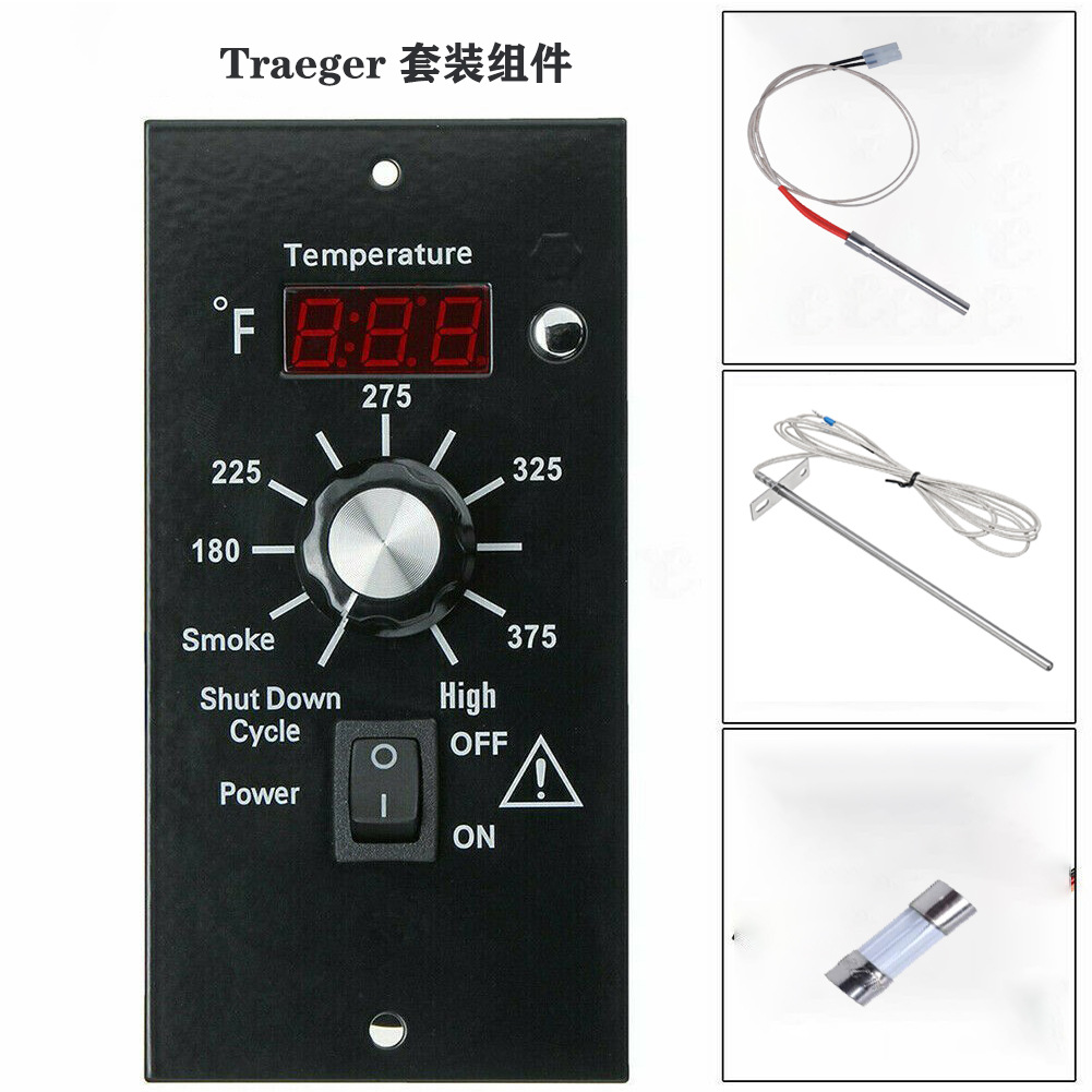 Traeger Grills BAC236 controlador de horno de pellets de madera 120v 60hz con función de humo