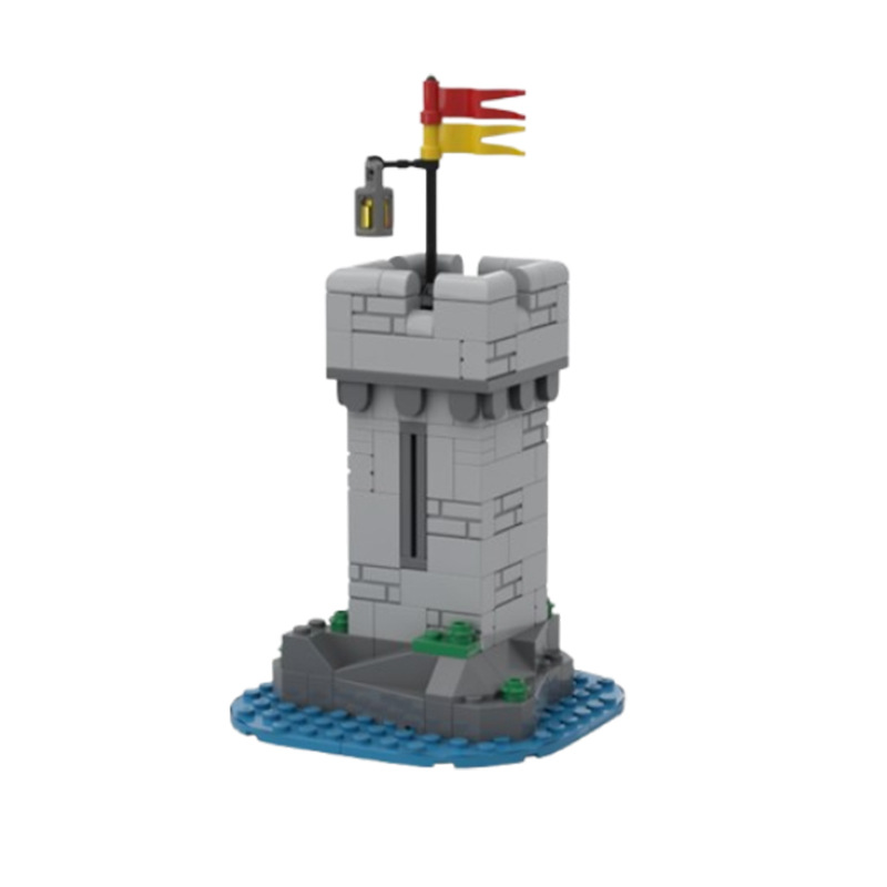 Construction Tower Building Blocks Small Particle Assembly Toy_voghion.com