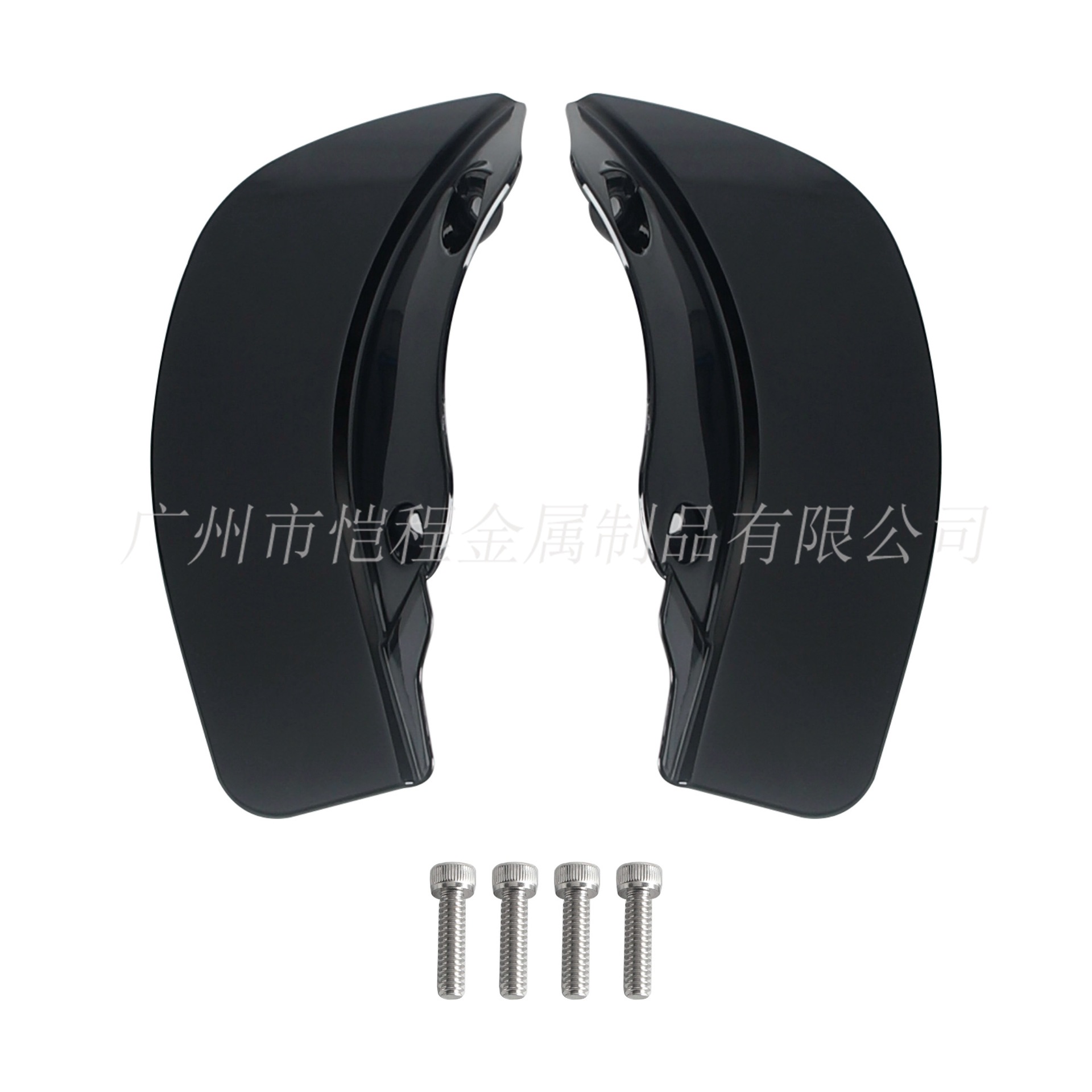 Motorcycle Modification Parts Suitable for Harley Road Glide Series Fltrx Widened Air Deflector 15-16