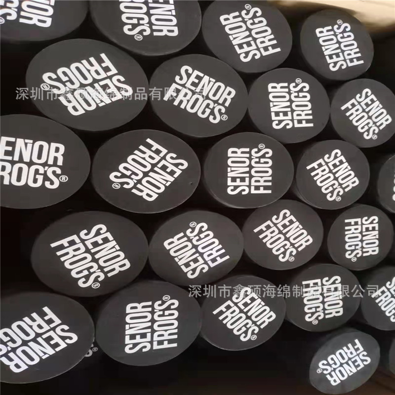 EVA研磨方块骰子 印刷字母数字图案海绵