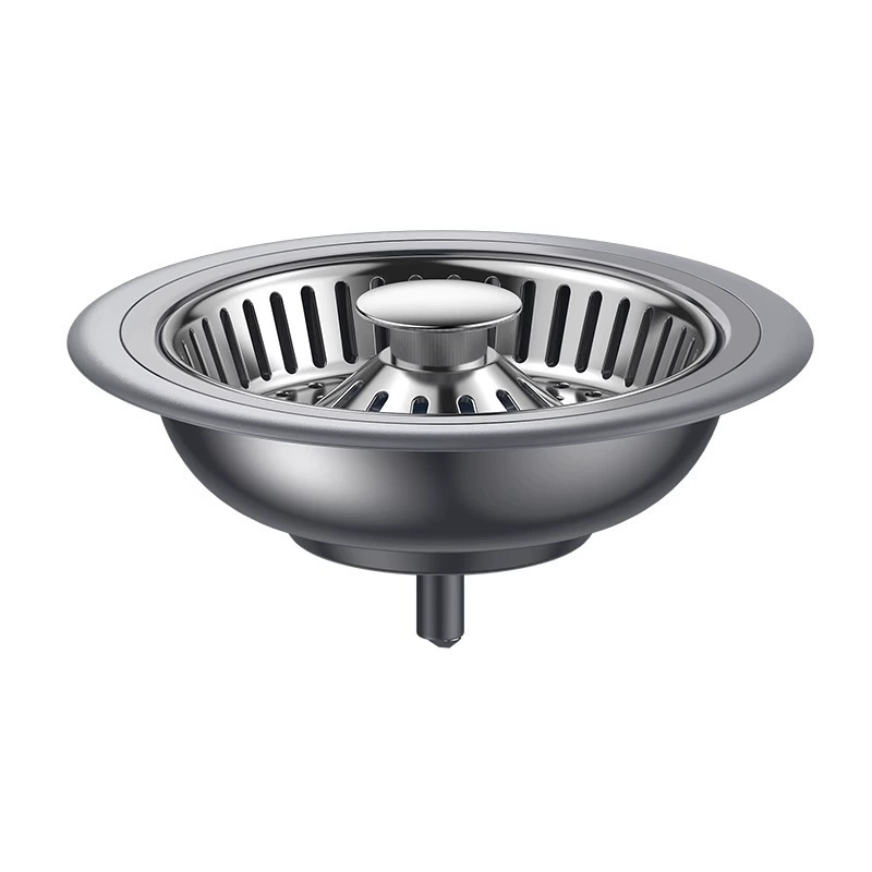 Zhiyu Kitchen Shallow Sink Filter с нержавеющей прокладкой, анти-засорение, быстрый сток