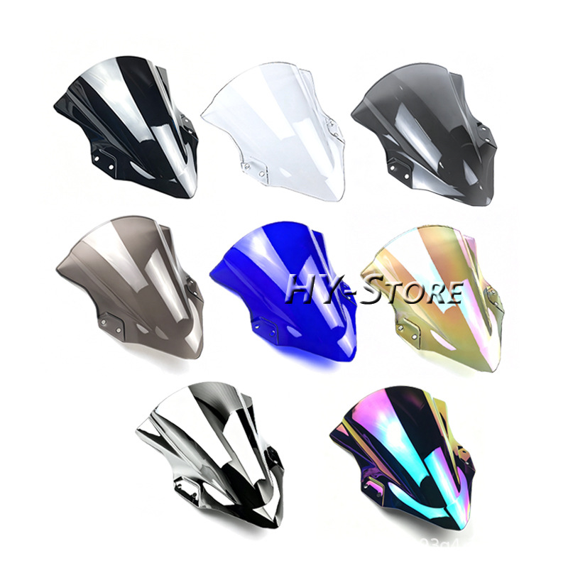 Suitable for Kawasaki Ninja400 2018-2026 Front Windshield Modification, Competitive Front Windshield Deflector