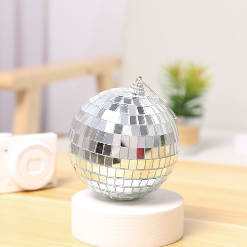 Disco mirror reflective ball 2cm-80cm bar wedding disco cake decoration ball Christmas ball decoration