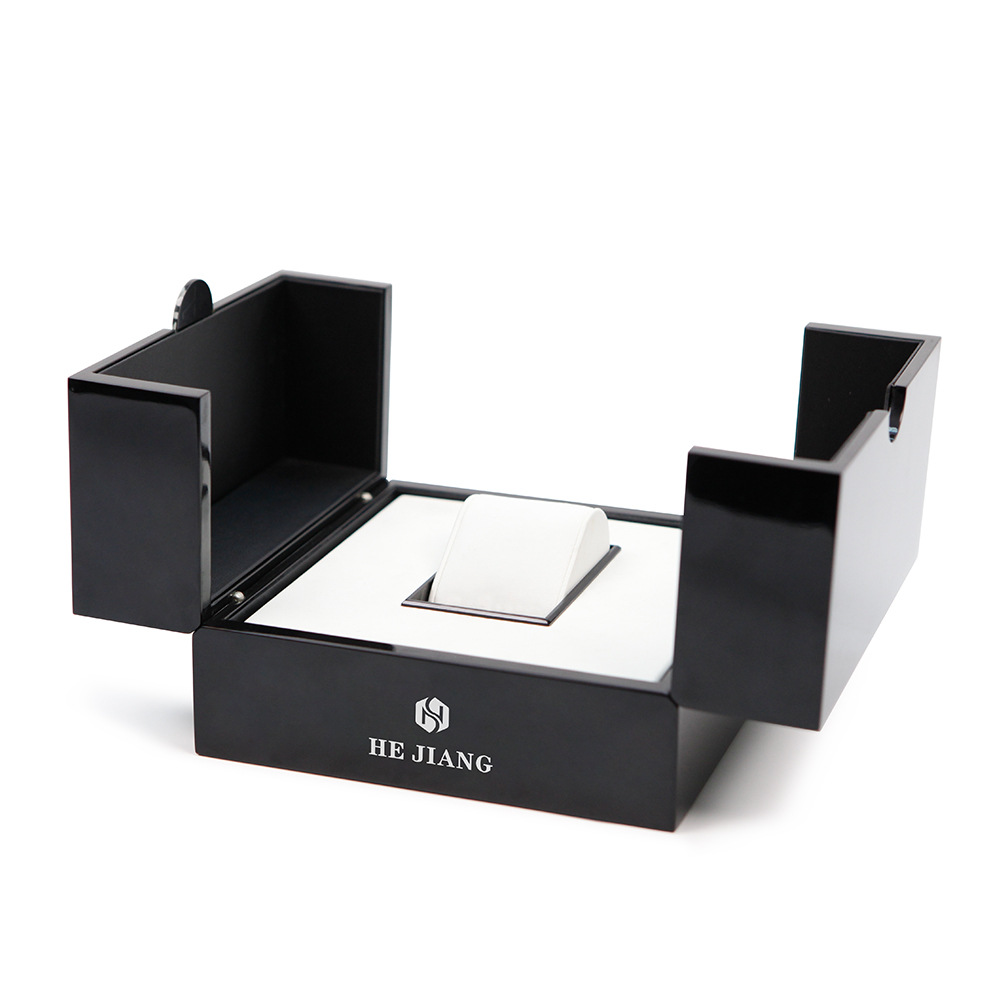 High-End Double-Open Wooden Watch Box, Luxury Packaging Gift Box, Wooden Watch Storage and Display Box, Brand Packaging