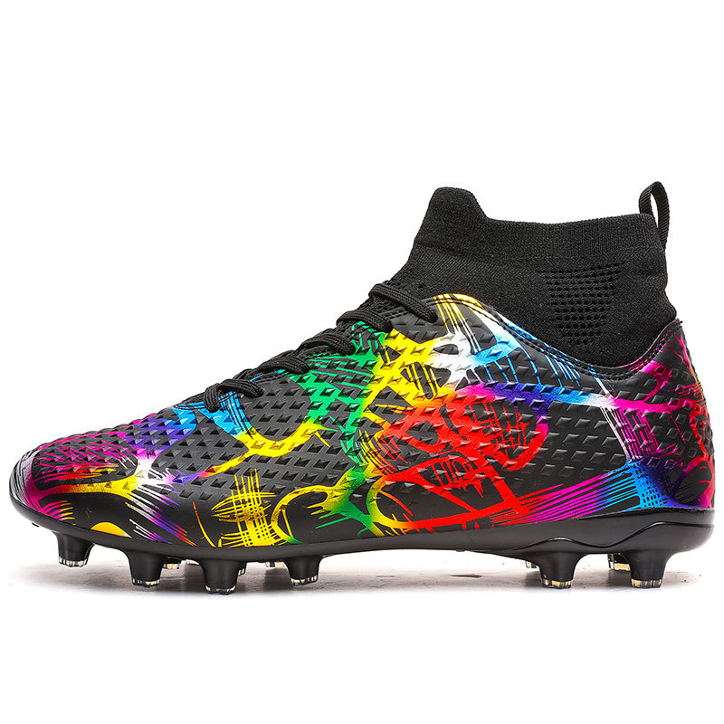 Zapatos de fútbol de alto nivel para hombres 2024 otoño nuevos zapatos deportivos antideslizantes juveniles entrenamiento transfronterizo de clavos largos