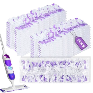 一次性拖把除尘替换布适配Swiffer PowerMop地板静电粘贴纸拖布头
