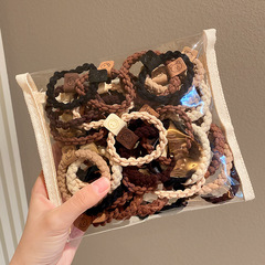 2022 New Headband for Women, Simple Rubber Hair Tie for Tying Hair, High Elasticity, Durable Hairband with Cover