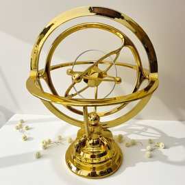 超大号新款地球永动仪办公桌面客厅旋转磁性摇摆器天体仪轨道模型