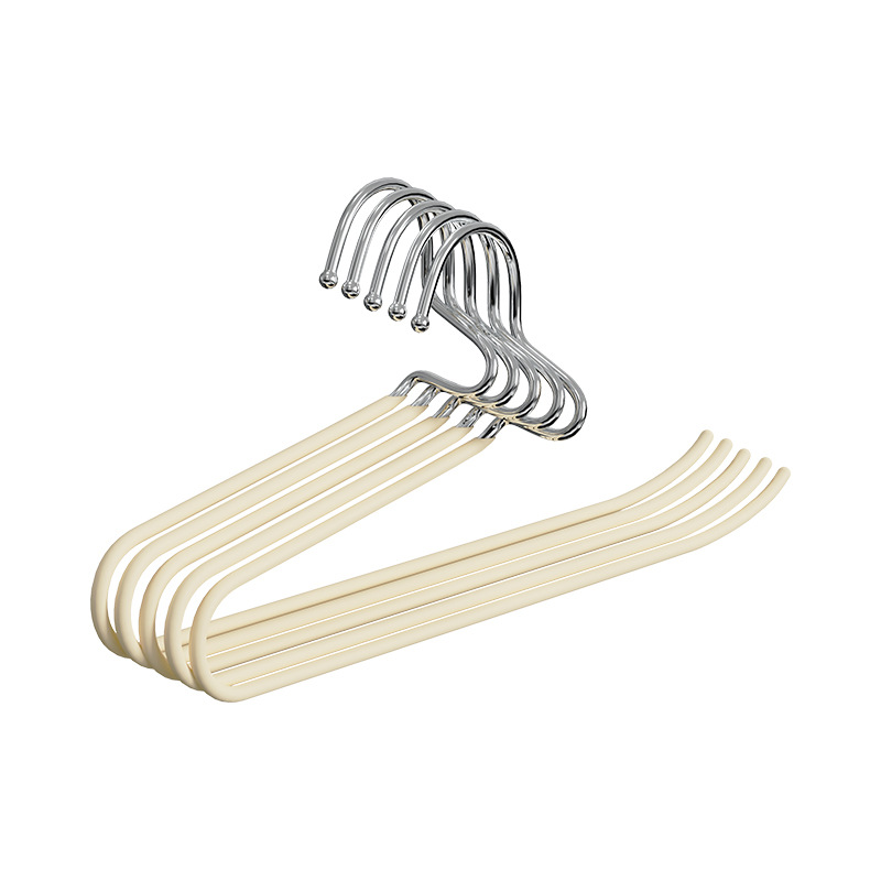 ecococo cocoa ganso pantalón percha de ropa armario doméstico balcón 2 forma de Z pantalón de almacenamiento percha de ropa