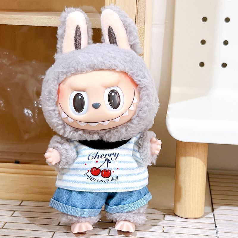 かわいい着せ替えラブブスポットペンダント人形人形ビニールぬいぐるみ服バブルマット|undefined