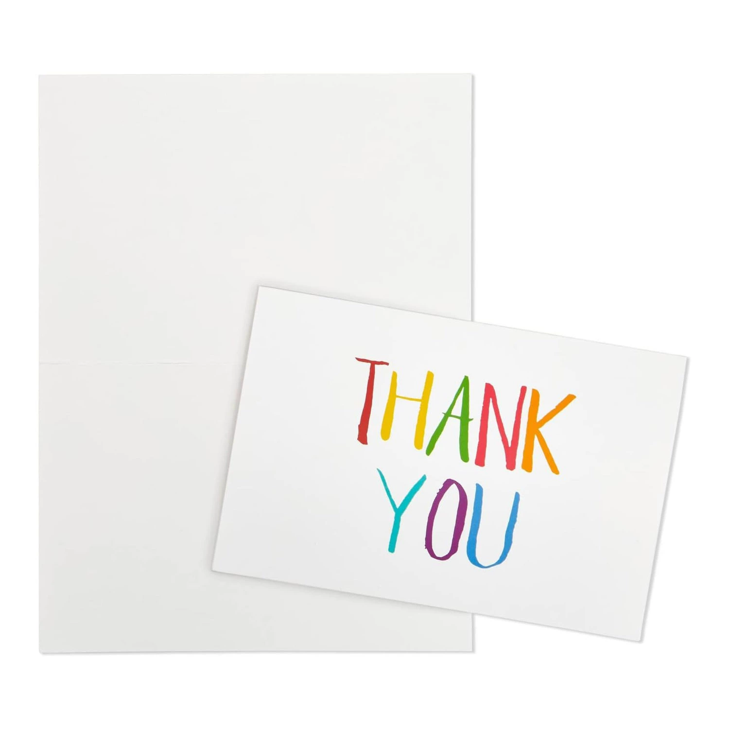 Retro design thank you card comments.