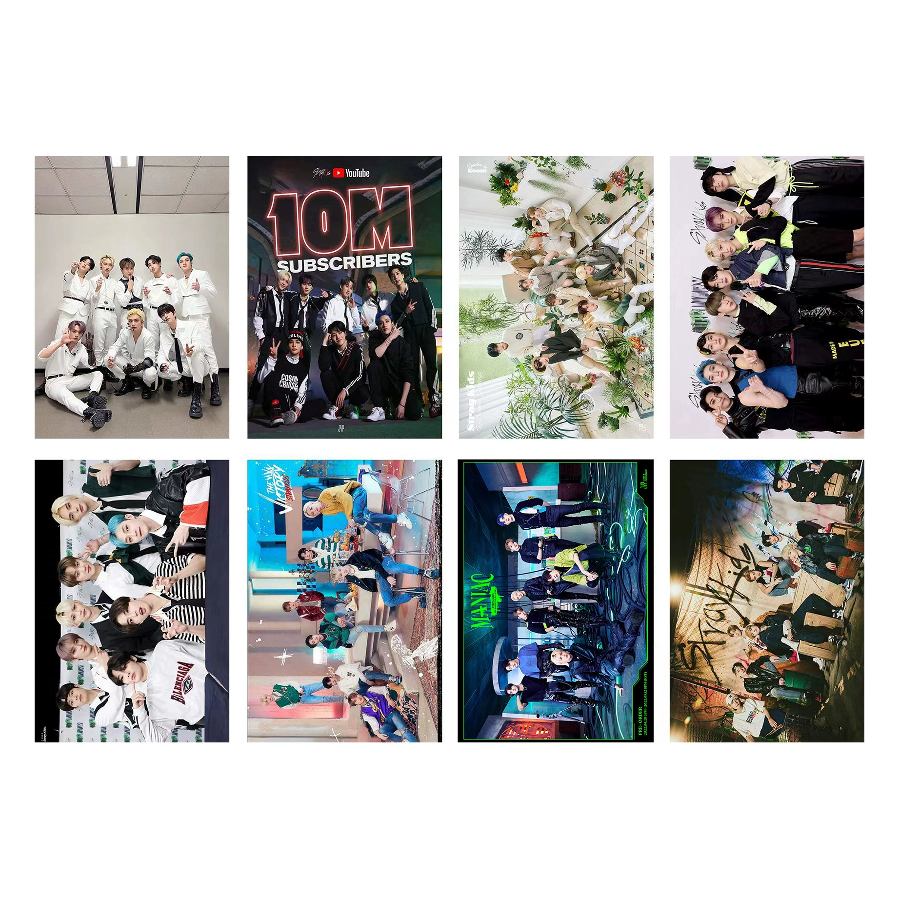 Popular poster, school wallpapers, stickers, full set