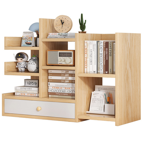 Desktop bookcase simple student storage and organization small cabinet simple creative desk small bookcase storage rack