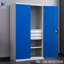 五金工业重型工具柜加厚车间置物柜铁皮柜多功能双开门工具储物柜