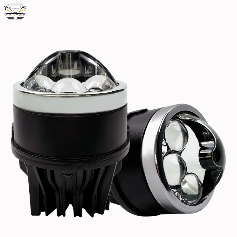 Aplicable para Honda Civic CRV New Fit XRV Accord Renovado LED Niebla Lente de doble luz Accesorios de resaltado