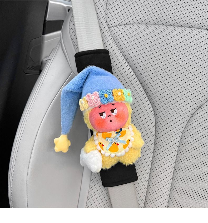 Star-Themed Car Seatbelt Shoulder Pads Protective Covers, Anti-Wear Clothing, a Pair for Couples, Creative and Cute Decoration for Girls