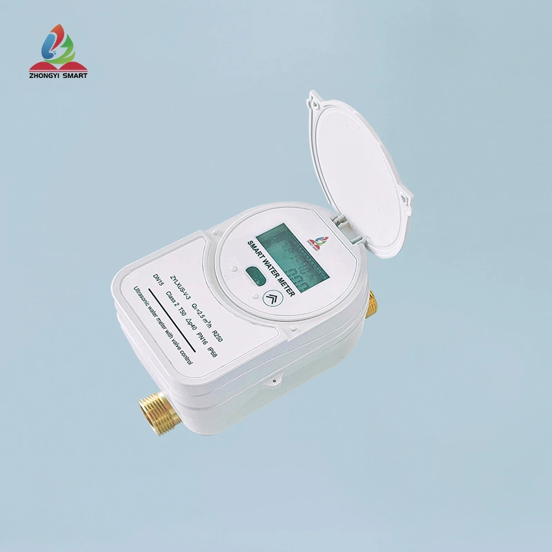 LoRaWAN Ультразвуковой клапан управления интеллектуальный счетчик холодной воды после предоплаты