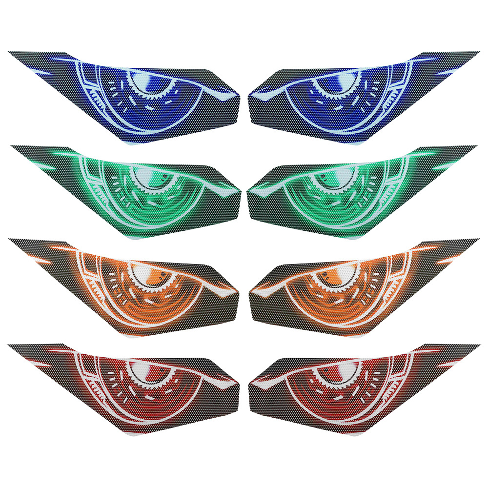 Aplicable a Kawasaki Motorcycle Headlight Stick Ninja250 / 300 Eye Decoration Stick Kawasaki Ninja Stick