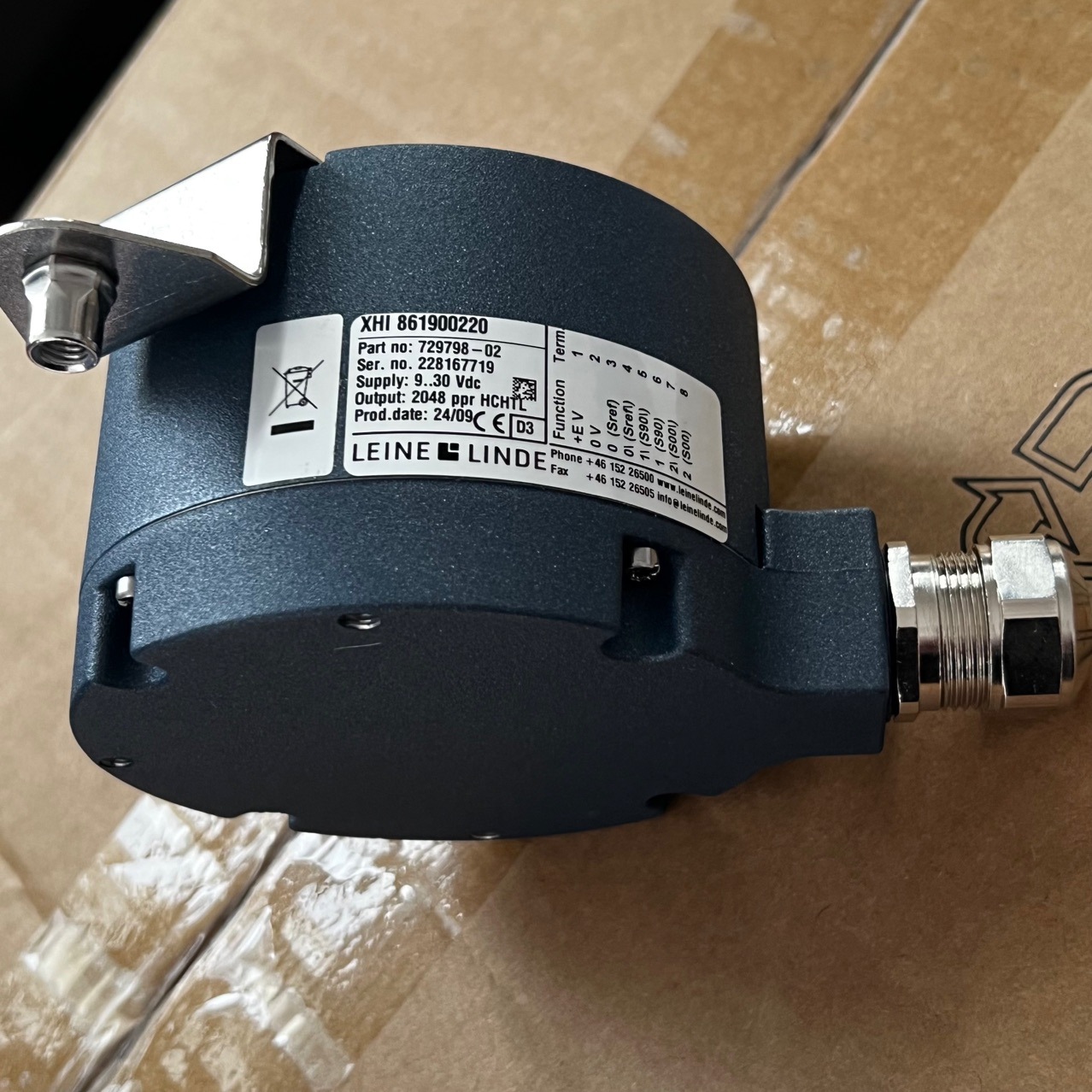 729798-02林德编码器861900220-2048