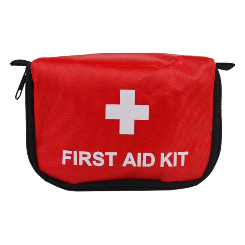 Botiquín de primeros auxilios portátil para coche, kit de emergencia para exteriores, kit médico pequeño de tela Oxford para protección del hogar, venta al por mayor