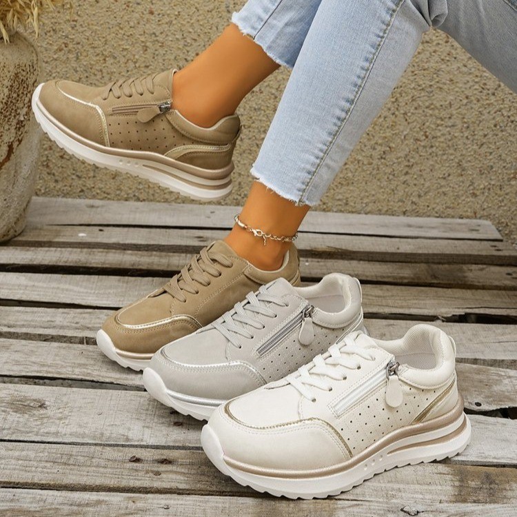 Large Size Export Side Zipper Breathable Sports Shoes 2025 Autum New Platform Comfortable Cross-Border Running Shoes Wholesale 43 Large Size Export Side Zipper Breathable Sports Shoes 2025 Autum New Platform Comfortable Cross-Border Running Shoes Wholesale 43