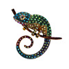 Yanglei New Pin Diamond Drops of Drinking Oil Color Trim Trimary Dragon Trip Cross -Overseas Trade Lizard