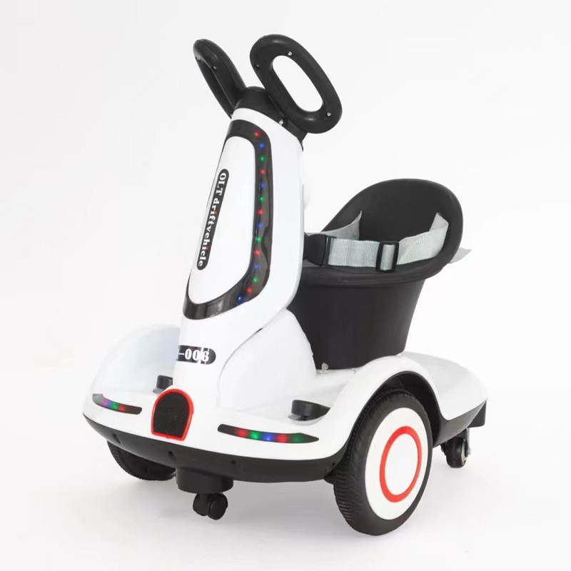 Autotonico eléctrico de equilibrio para niños, carro de equilibrio de cuatro ruedas para niños, motocicletas, automóviles de deriva interior