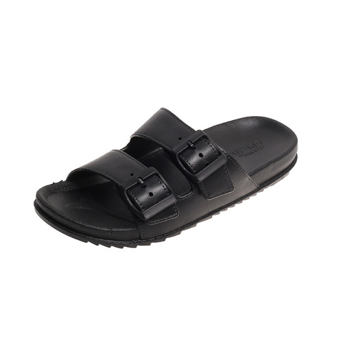 Men's Summer New Slippers for Home Indoor and Outdoor Wear, Soft Sole Couple Pure Color Slippers for Men, Beach Shoes