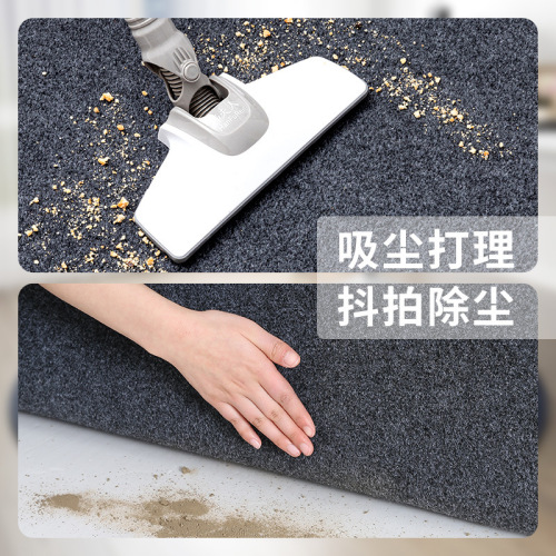 Round carpet bedroom office computer chair non-slip mat swivel chair home foot pad hanging basket study roller chair floor mat