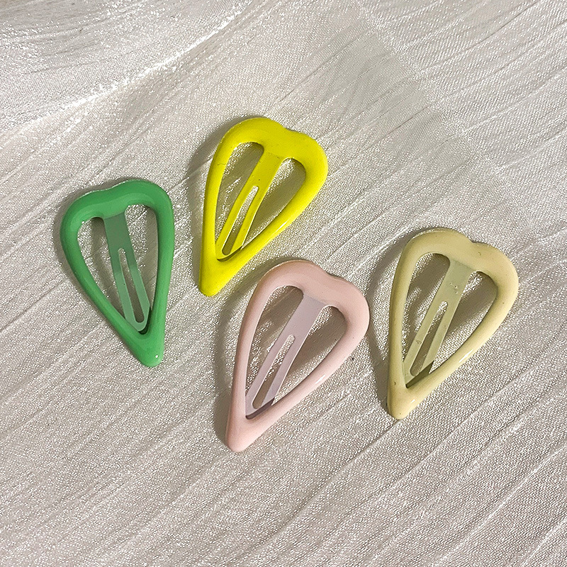 Horquilla para niños metal chica Arco Iris BB clip lindo lado roto pelo bebé horquilla niña infantil estrella de cinco puntas image 17
