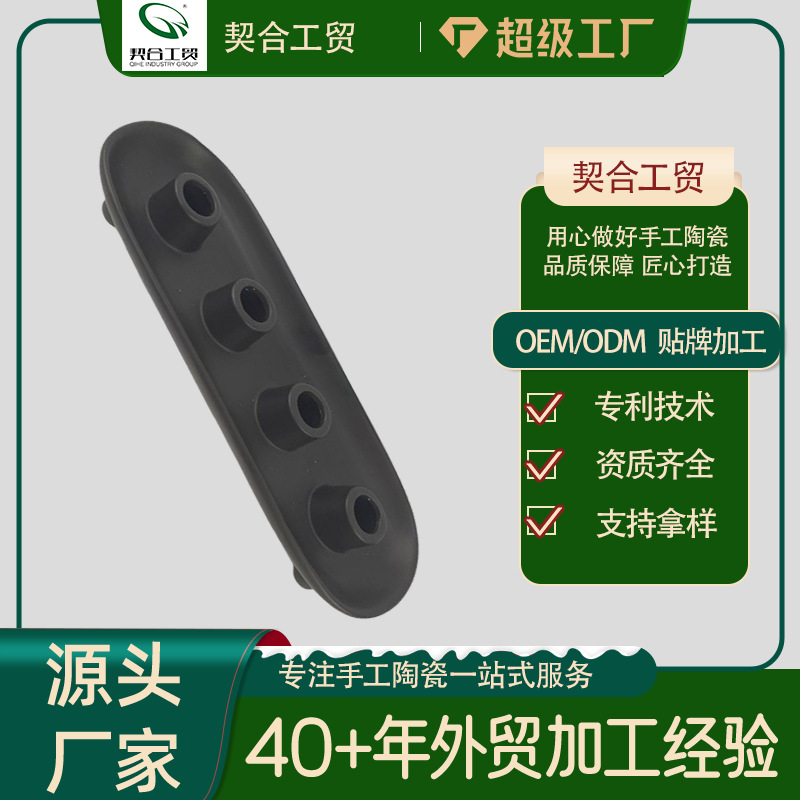 Candelaria americana decoración de cerámica negra retro velas románticas de boda regalos creativos mesa de comedor decoración de cena con vela