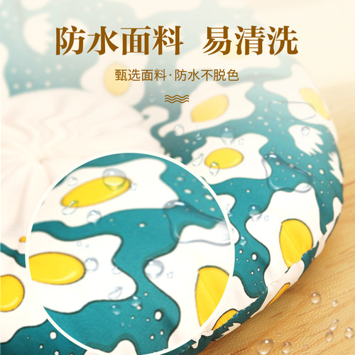 Upgraded waterproof fabric cat cotton neck collar Elizabeth collar dog protective collar anti-scratch and anti-licking pet grooming cover