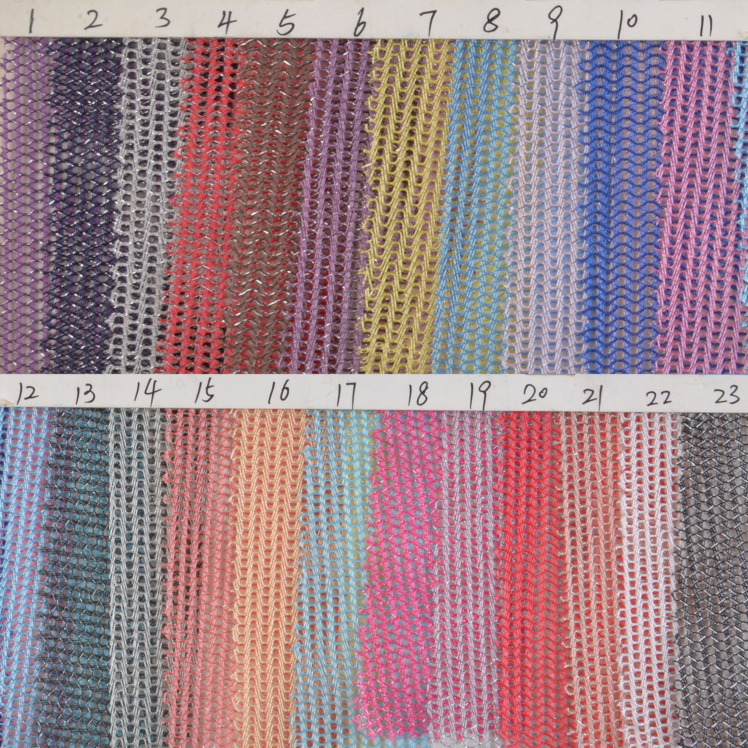 现货批发 银丝网帽网布布料 运动器材箱包手袋太阳帽运动帽面料