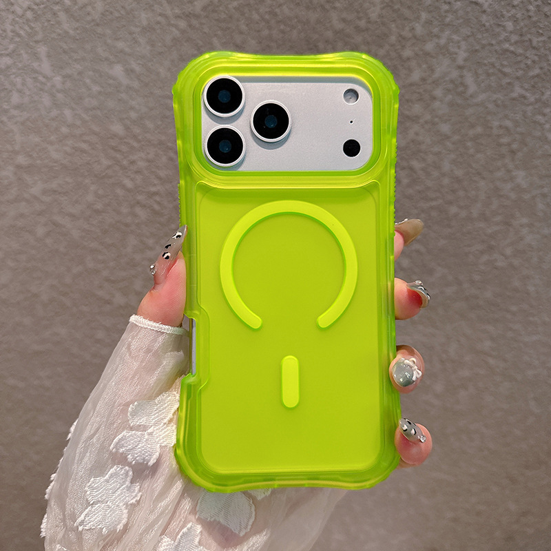 IP17PROMAXに適した新しい肌のような質感のケース、磁気ウエストベルト、3-in-1 N52強力磁石、ストラップ、落下防止、マルチカラー|undefined