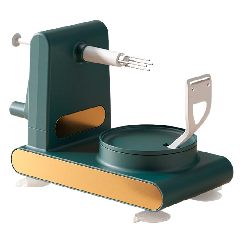 Pelador de manzana de arranque manual rápido pelador automático para el hogar raspador de manzana pelador de frutas multifunción