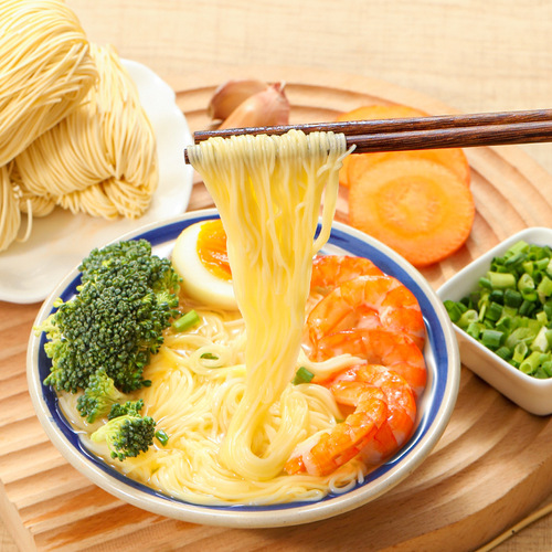 Handmade Bamboo Noodles Breakfast Fine Noodles, Handmade Wonton Egg Noodles, Non-fried Instant Noodles, Ramen Noodles, Bulk Wholesale