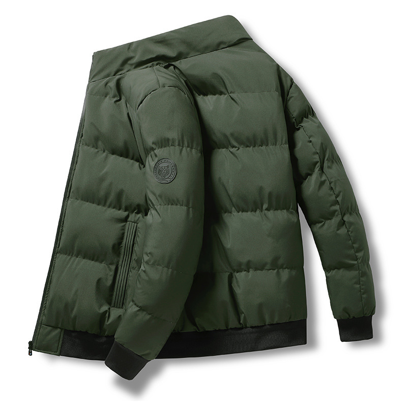 Winter down jacket, slim fit, increased thickness, wholesale