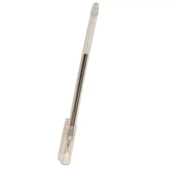 Simple Pen with a Simple Pull-Out Handle, Transparent Pen, Needle Tube Pen, Quick-Drying Exam Pen, 0.38m Needle Tube Style