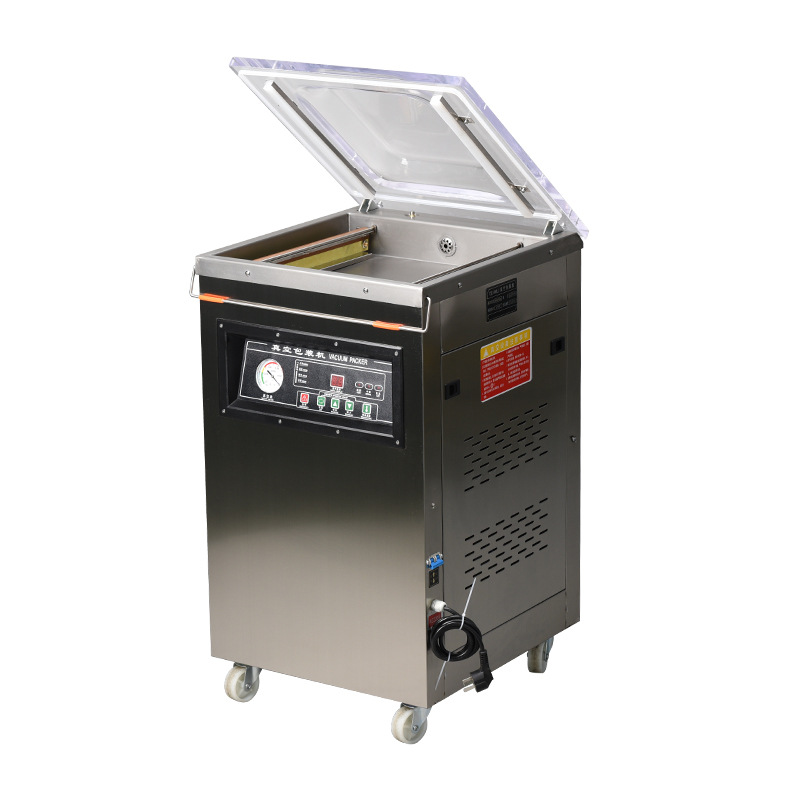 DZ - 400 máquina de vacío de una sola cámara máquina de envasado de vacío comercial envasado de plástico de alimentos máquina de sellado de vacío fabricante