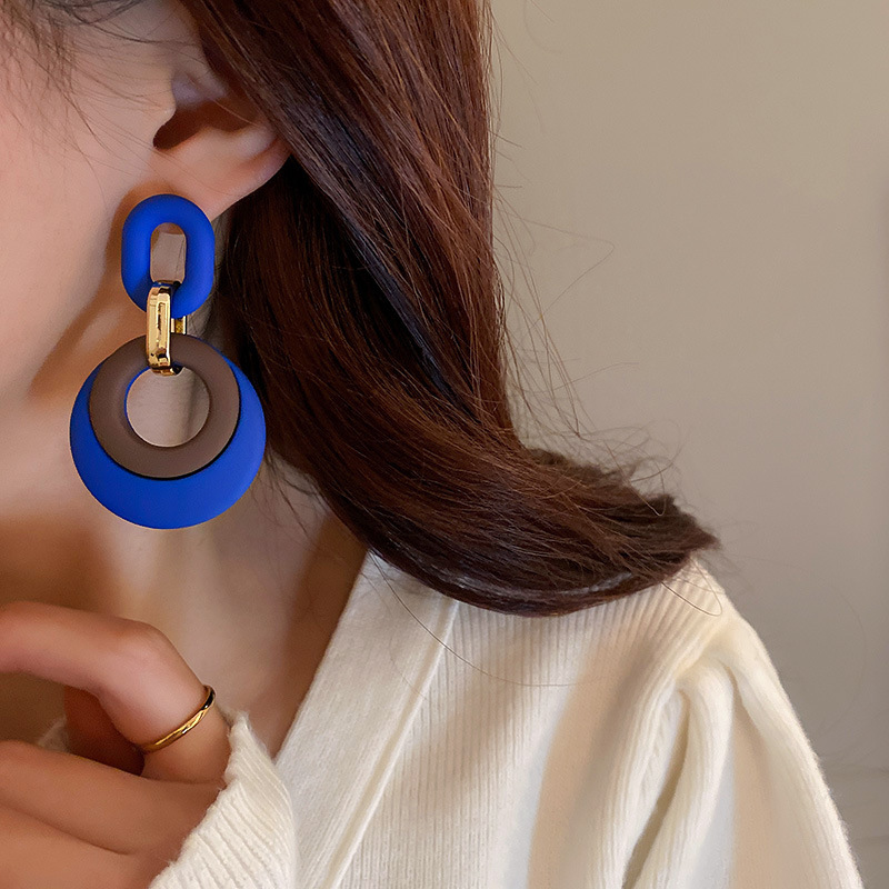 Fashion Style Fashion Geometric Arylic No Inlaid Earrings