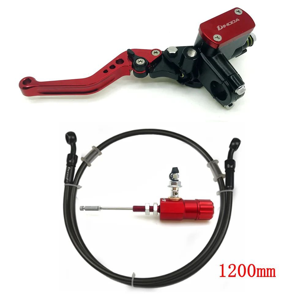 Motorcycle modified square pump clutch kit, cable-operated clutch converted to hydraulic clutch, hydraulic clutch master pump assembly parts