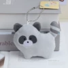 Large gray raccoon