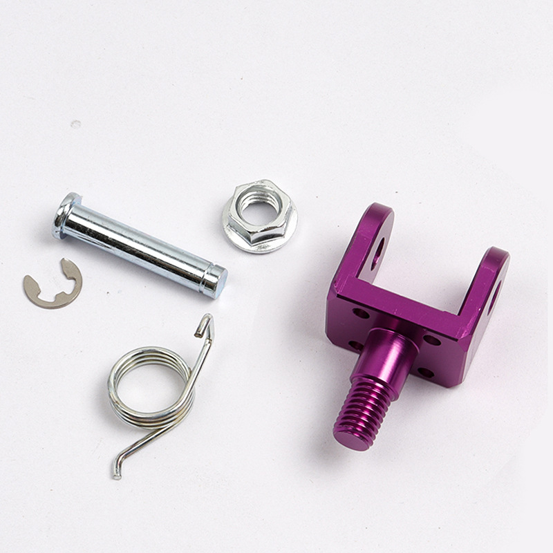 Modified parts suitable for Surron Light Bee and Tali include left and right footpeg brackets, footrest connecting brackets, and footrest forks