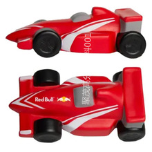 现货批发赛车模型环保材质解压玩具车型可以印刷Logo防水黑色赛车