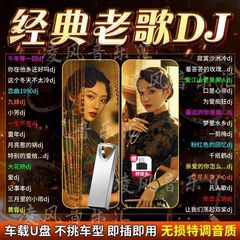 纯老歌DJ车载音乐U盘精选成名金曲全dj百听不腻老歌网红无损MP3/4