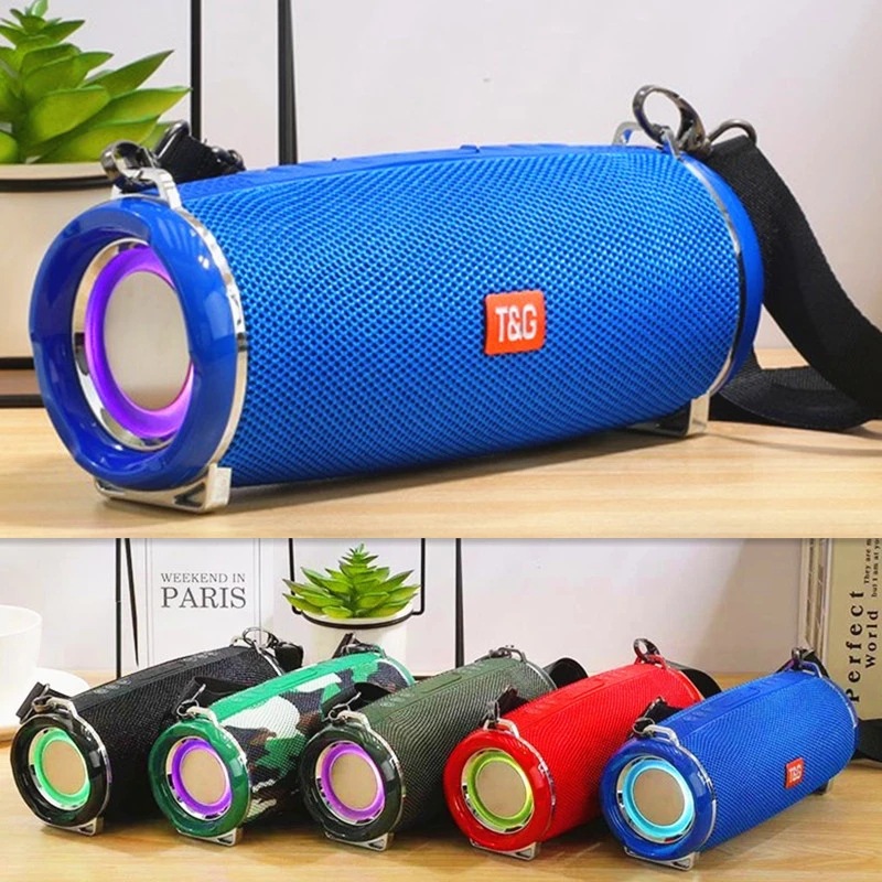 New direct batch TG192 wireless Bluetooth speaker, heavy bass waterproof speaker, small war drum plug-in card Bluetooth speaker