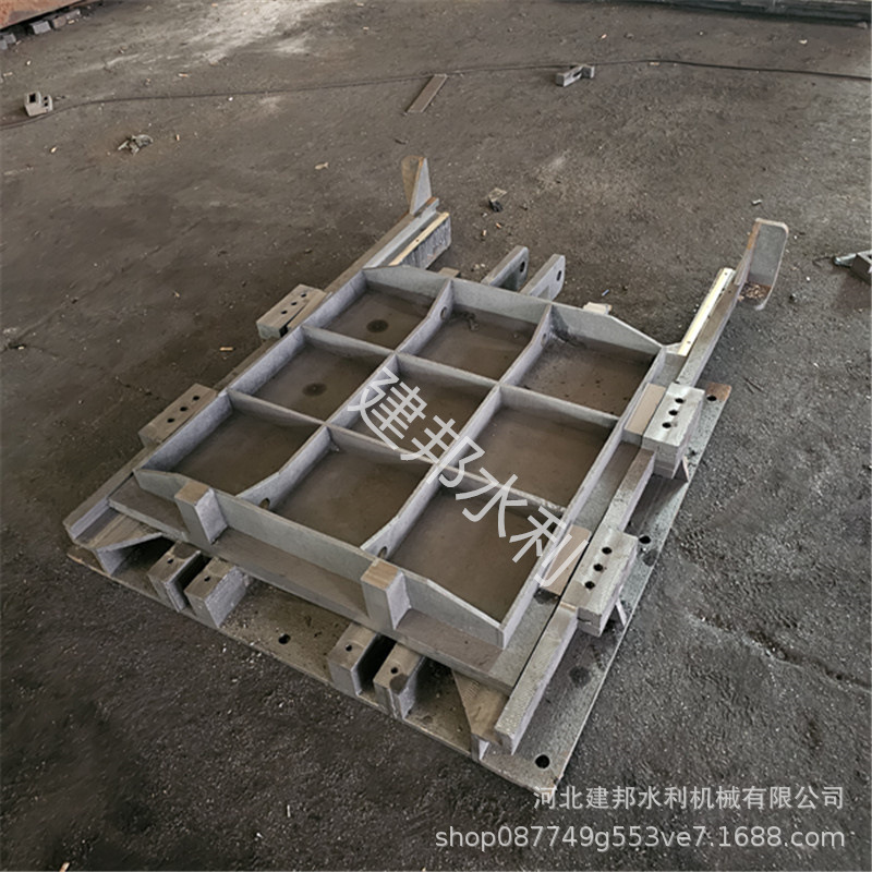 Затвор чугунный прямоугольный Jianbang для водохранилищ и канализации