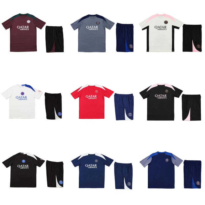 Paris Saint-Germain Club Football Uniform Collection Shorts Football Training Suit Set Adult and Children's Clothing Set Football Jersey Paris Saint-Germain Club Football Uniform Collection Shorts Football Training Suit Set Adult and Children's Clothing Set Football Jersey