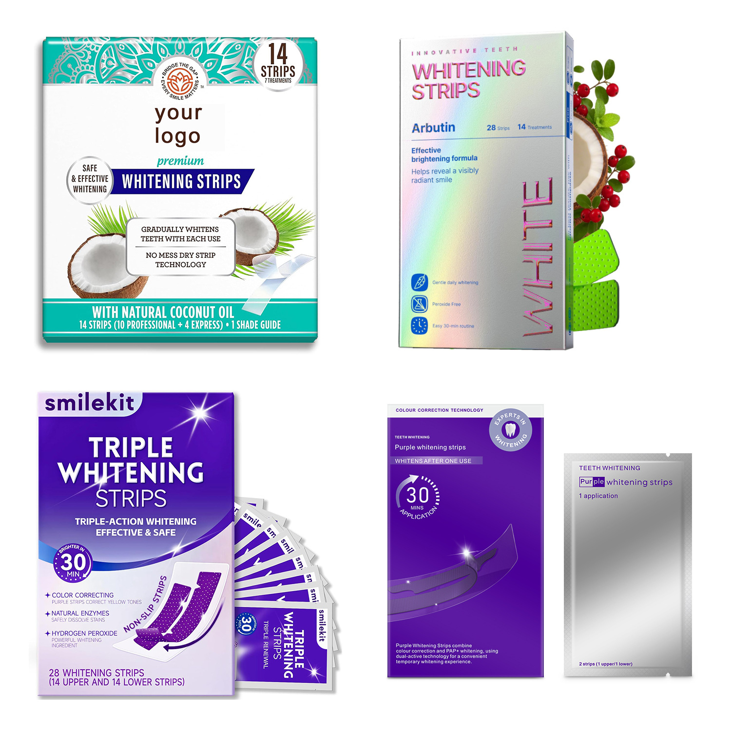 Dientes personalizados blanqueamiento conjunto de dientes OEM ODM belleza de dientes etiqueta de marca de blanqueamiento de dientes